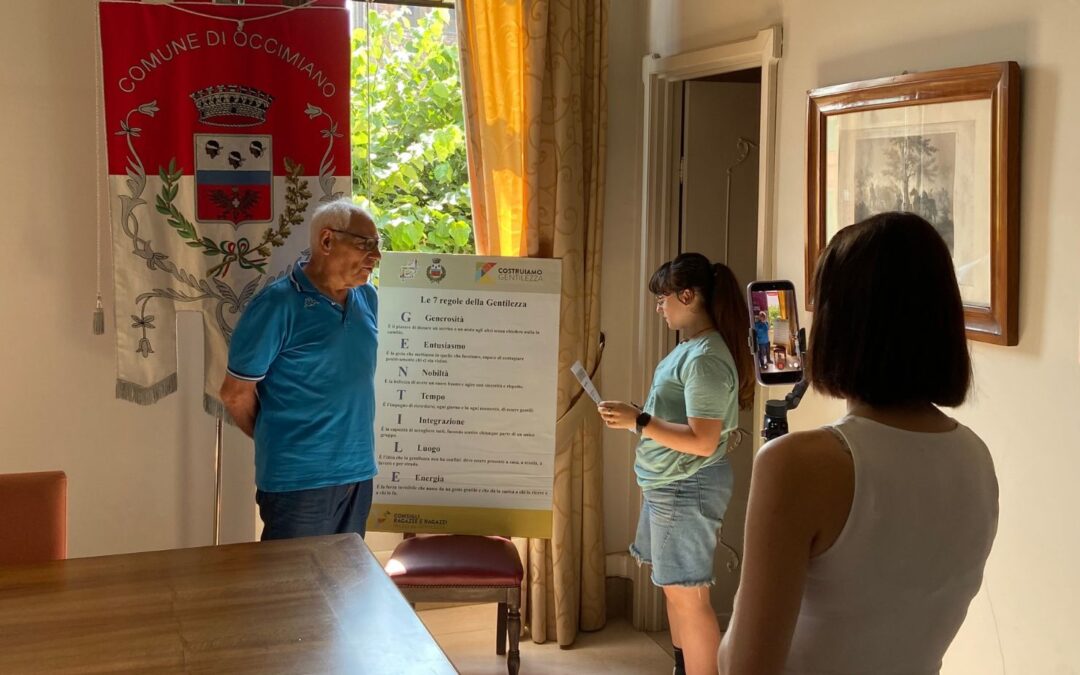 Il CCRR racconta la gentilezza: al via il progetto delle interviste